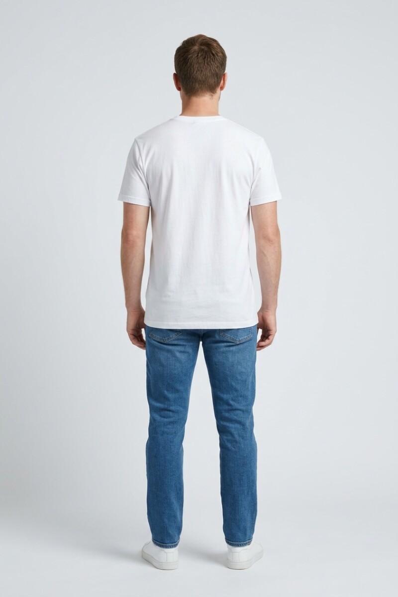 Camiseta estampada Pantera BLANCO
