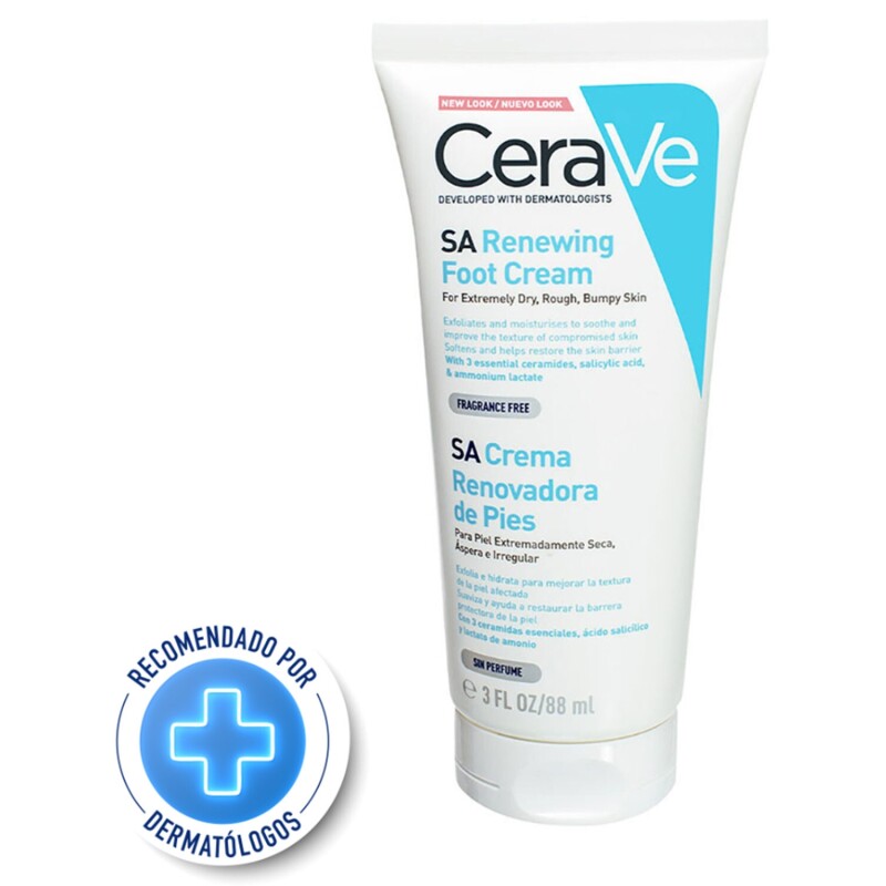Crema Renovadora de Pies CeraVe 88ml Crema Renovadora de Pies CeraVe 88ml