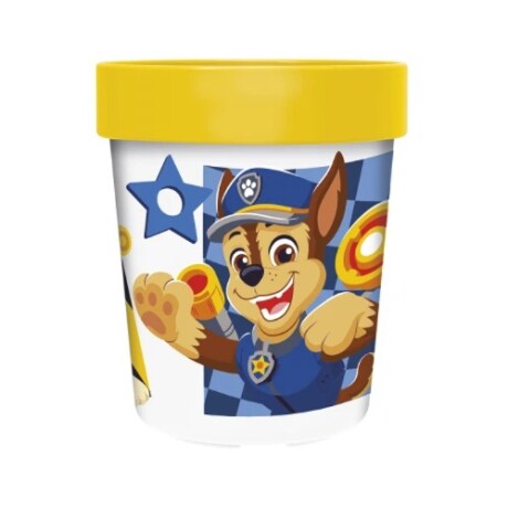 VASO 260ML AMARILLO Y BLANCO PAW PATROL 001