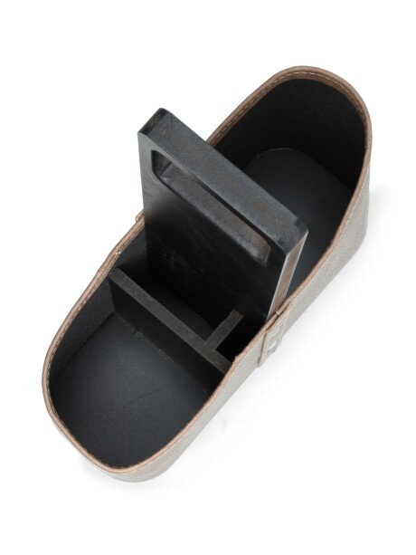 Matera de Auto en Madera Marrón