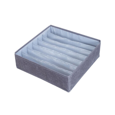 Organizador ropa con 7 divisiones Gris