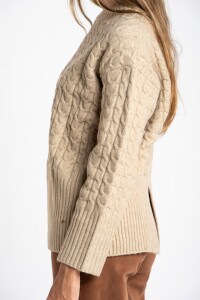 Sweater Lana Beige Melange