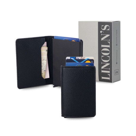 Tarjetero Anti Clonación Austen Negro