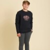 Buzo Juvenil Rusty Negro