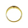 Anillo Solitario-Oro bajo-Piedra Zirconia-AN8088 conpiedra