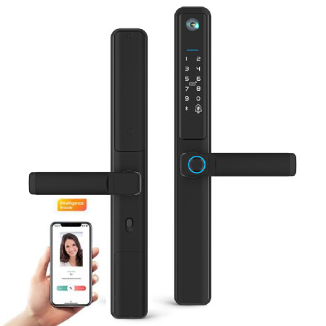 Cerradura Smart Tuya F5 PRO-TY lector de huella WIFI 001
