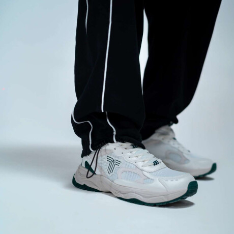 Pantalón Piping De Hombre Negro