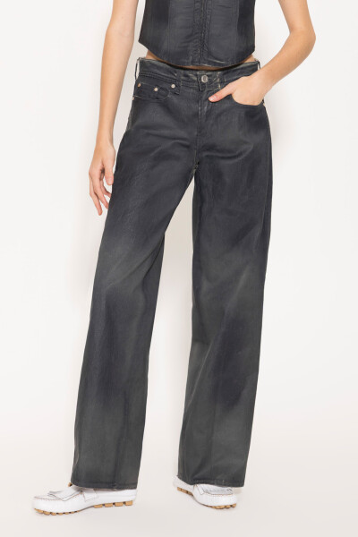 JEANS LINA COATED Azul