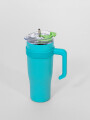 Vaso Con Tapa + Sorbito Canteras Estampado 1