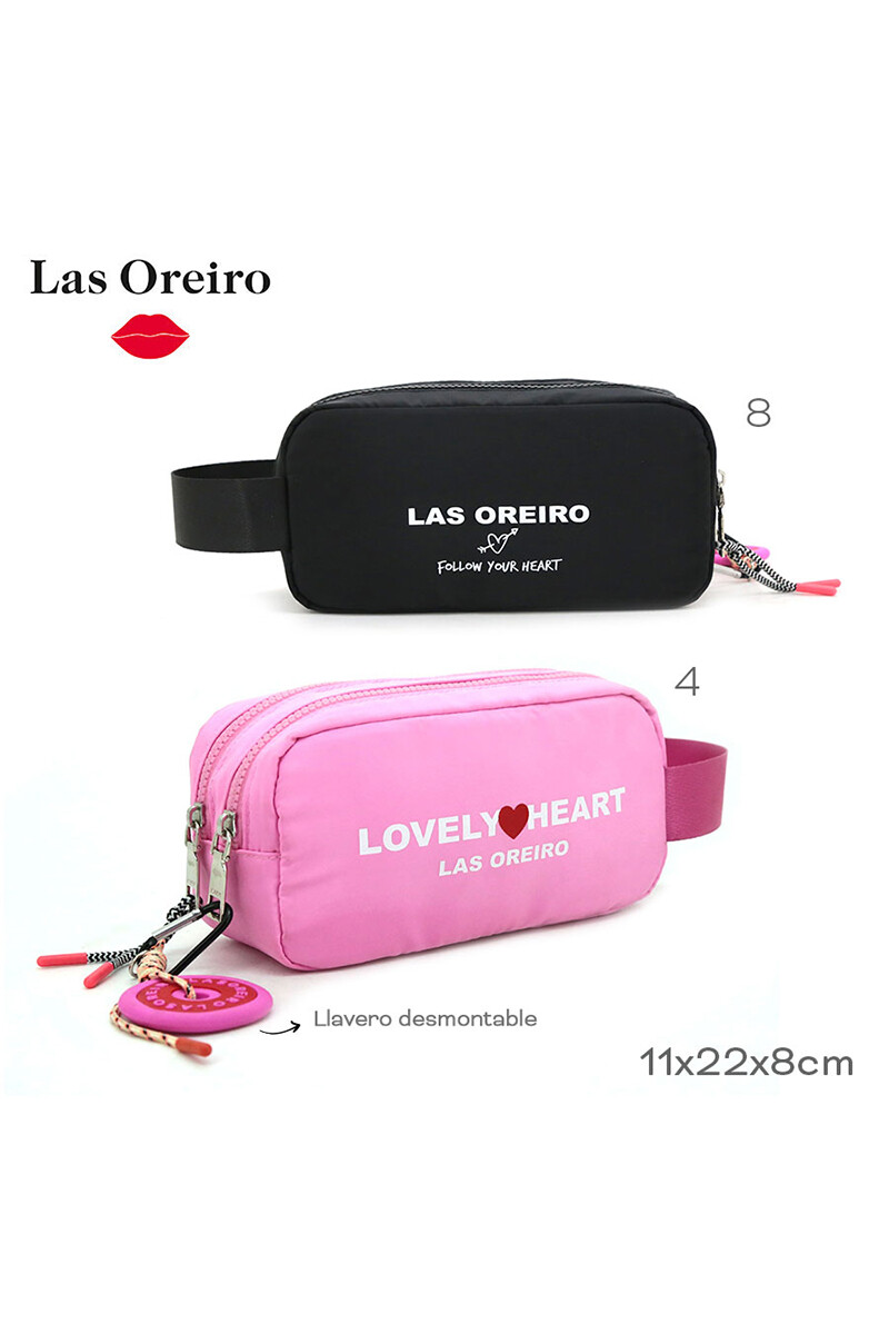 Necessaire Las Oreiro Rosado