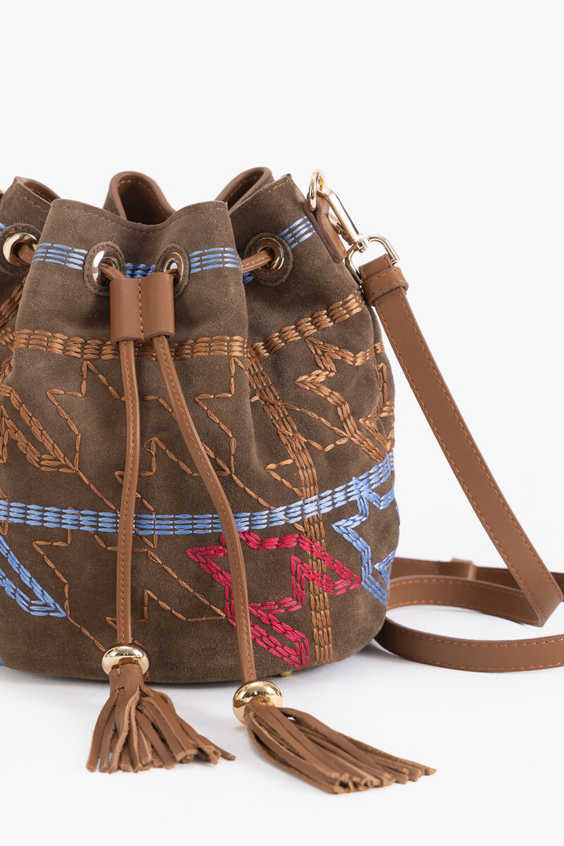 BANDOLERA POULE Marron