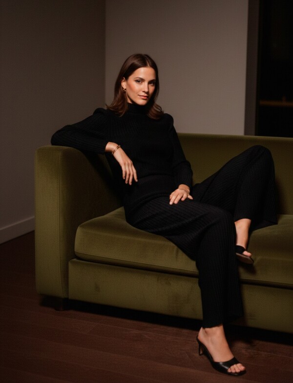 Palazzo Plisado NEGRO