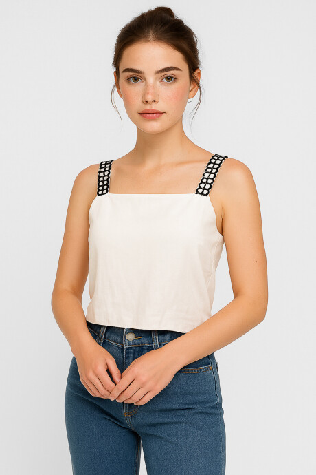 Musculosa Himine Marfil / Off White