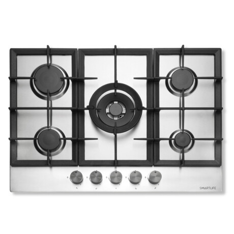 Anafe 5 hornallas a gas por cañería Smartlife SL-A7060GC Anafe 5 hornallas a gas por cañería Smartlife SL-A7060GC