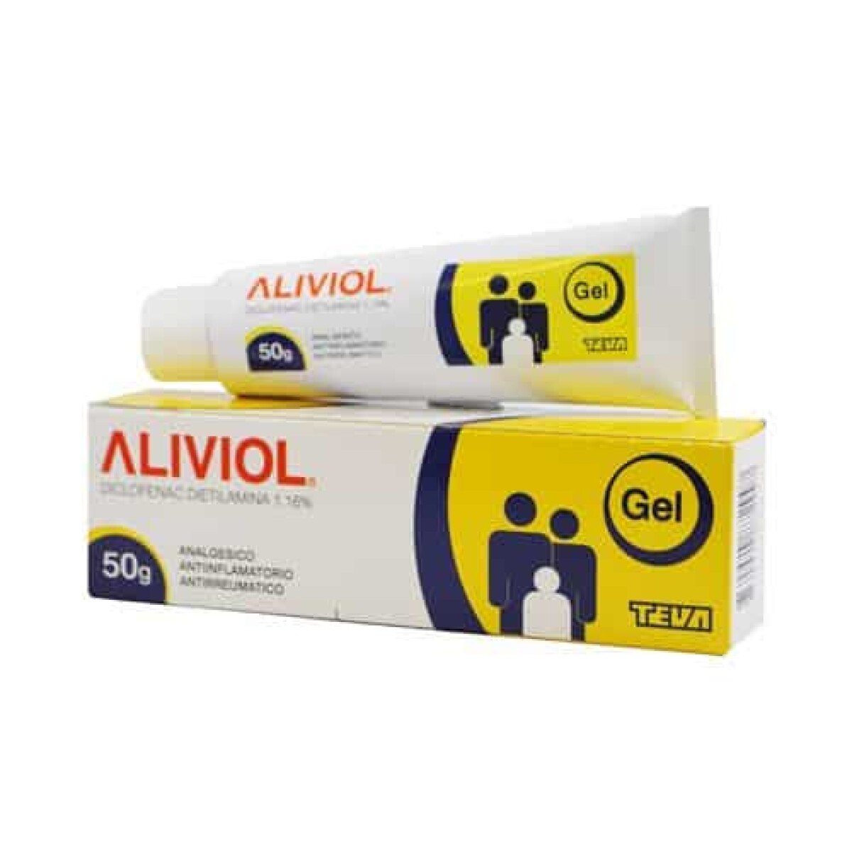 Aliviol Gel Teva 50g 