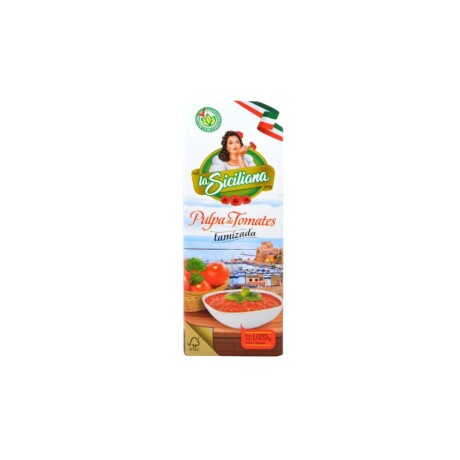 PULPA DE TOMATE TAMIZADA 1.02KG LA SICILIANA PULPA DE TOMATE TAMIZADA 1.02KG LA SICILIANA
