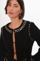 Chaqueta Leather Reynalda Negro