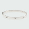 Pulsera Esclava Nova de MOON en Plata 925 con brillantes Pulsera Esclava Nova de MOON en Plata 925 con brillantes