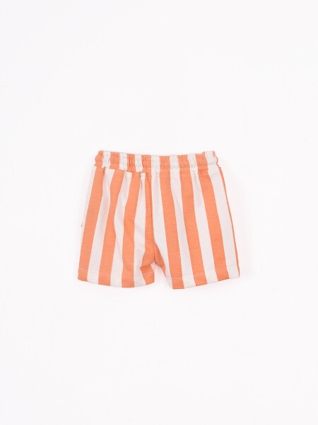 SHORT ESTAMPADO CARLO NARANJA