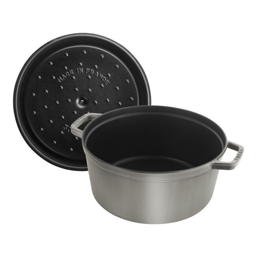 STAUB COCOTTE GRIS ALTA 24CM STAUB COCOTTE GRIS ALTA 24CM