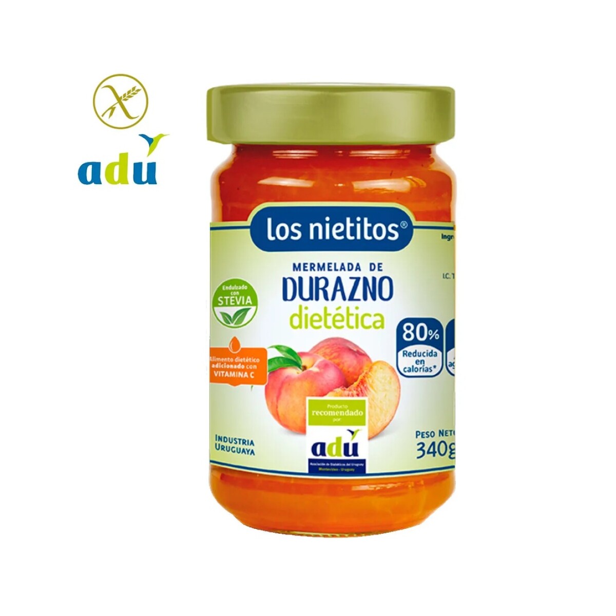 M.LOS NIETITOS DURAZNO DIET 340G 