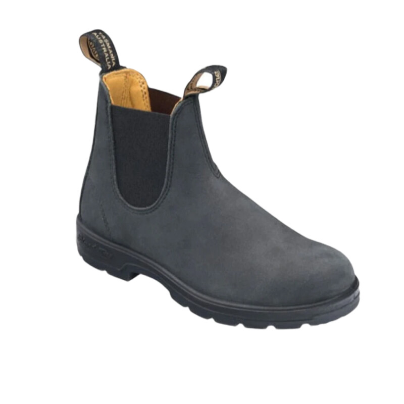 Botas Blundstone Elastic Side V Cut - Rustic Black Botas Blundstone Elastic Side V Cut - Rustic Black