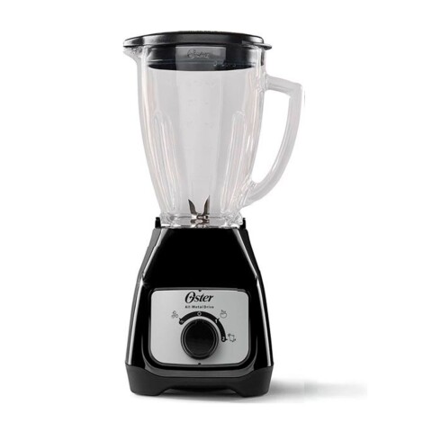Licuadora Oster Con Vaso De Vidrio 550W Negro