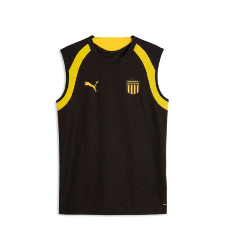 Musculosa de Hombre Puma Cap Sl Tr Jersey Negro - Amarillo