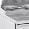 Mostrador refrigerado para ensaladas 3 puertas - Coolhead CRS 93A Mostrador refrigerado para ensaladas 3 puertas - Coolhead CRS 93A
