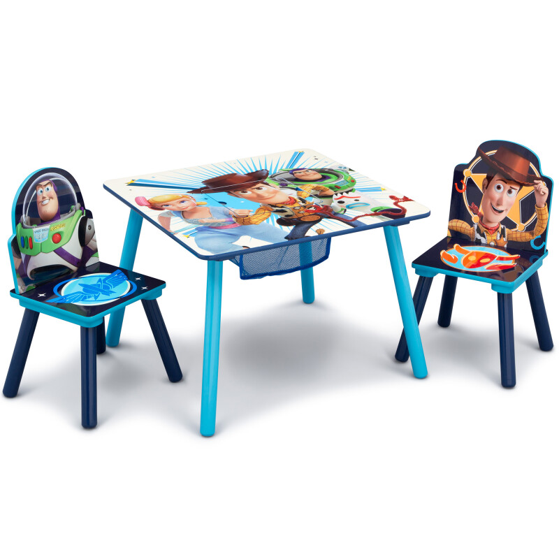 Juego de mesa y 2 sillas para niños Toy Story 4 Disney Juego de mesa y 2 sillas para niños Toy Story 4 Disney