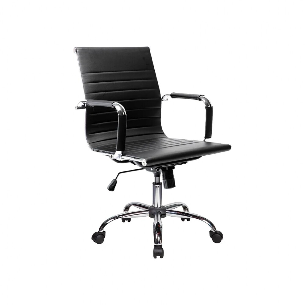 Silla De Escritorio Giratoria Asiento Acolchonados - Inox Silla De Escritorio Giratoria Asiento Acolchonados - Inox
