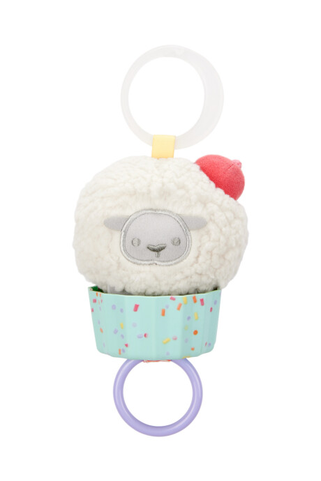 Juguete multisensorial, diseño oveja cupcake Juguete multisensorial, diseño oveja cupcake