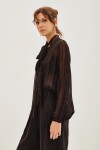 Camisa Maki Scarf Negro