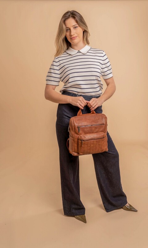 MOCHILA CLAVEL HABANO