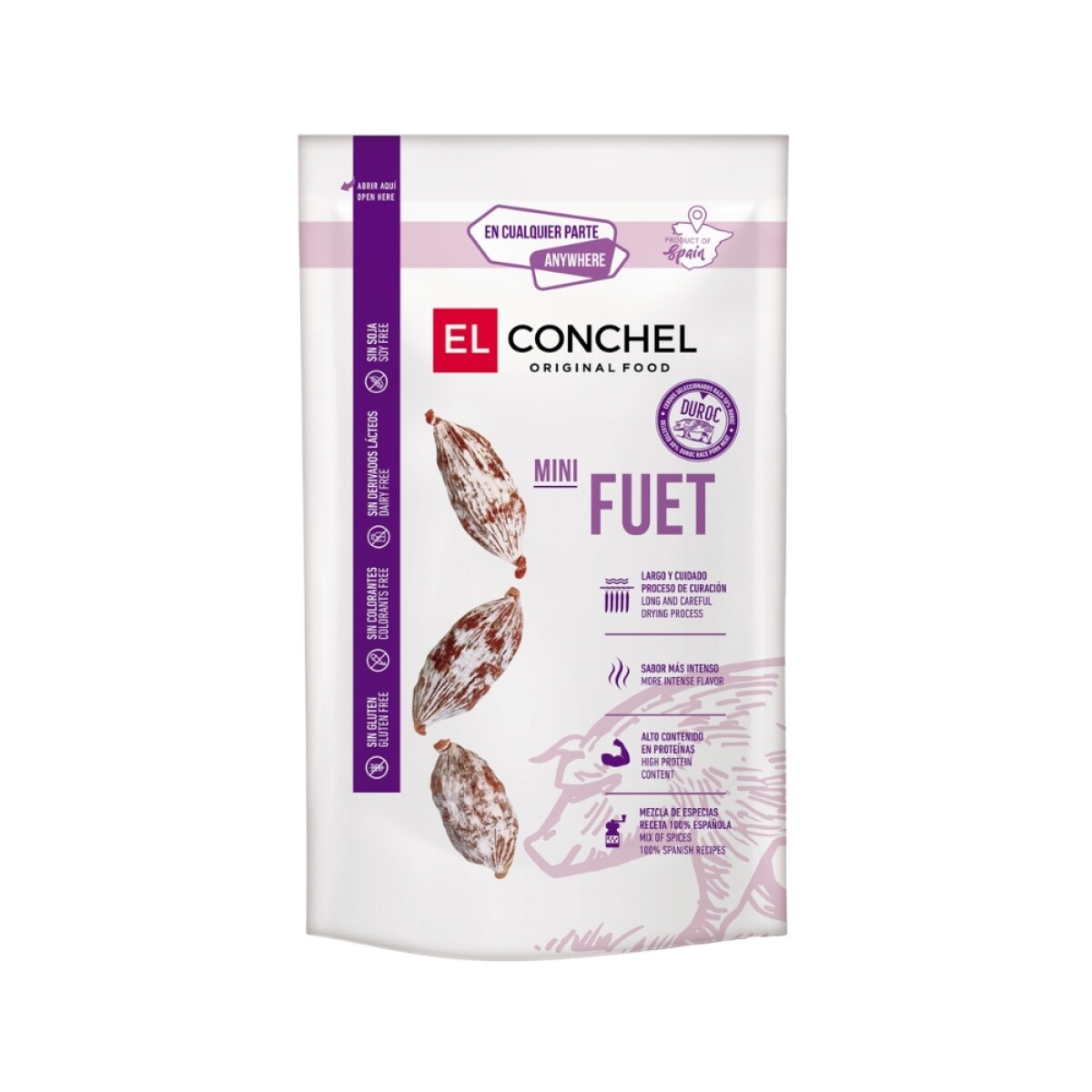 El Conchel Fuet Bites 55g 
