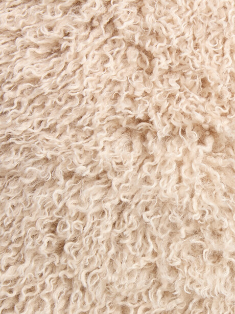 Piel cordero sintética KORSKNAP 55x75 beige Piel cordero sintética KORSKNAP 55x75 beige