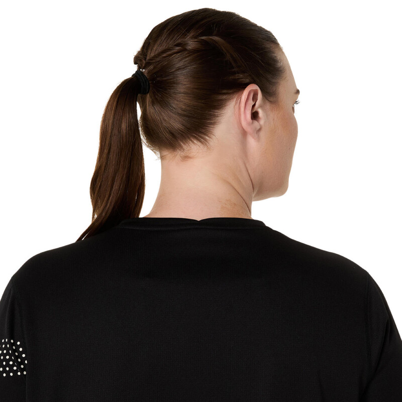 Polo Running Asics Icon SS Top Mujer Performance Black