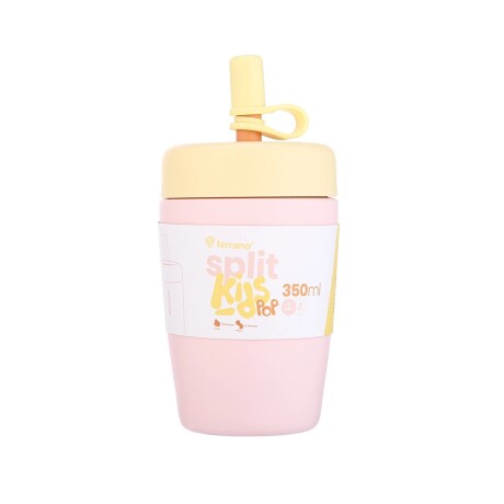 Vaso Split Kids Pop 1014027 350Ml Doble Capa ROSA