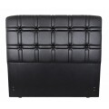 RESPALDO ZEUS 2 PLAZAS PARA SOMMIER 1,40 MT - NEGRO RESPALDO ZEUS 2 PLAZAS PARA SOMMIER 1,40 MT - NEGRO