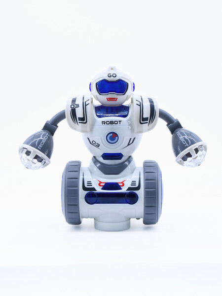 ROBOT GIRATORIO BLANCO