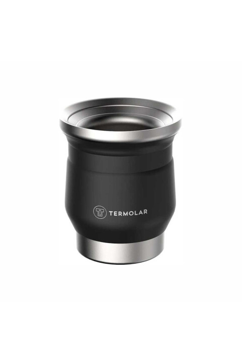 TERMOLAR - MATE (GUAMPA)  250ML - NEGRO TERMOLAR - MATE (GUAMPA)  250ML - NEGRO