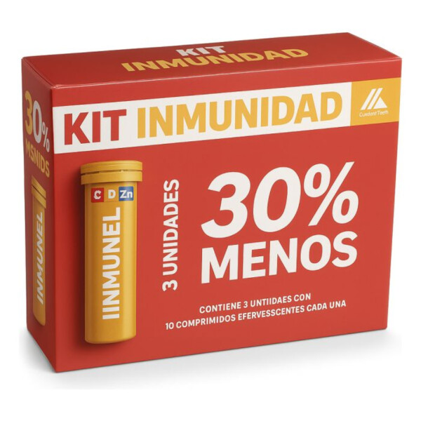 Pack Inmunel - 3 Unidades de 10 Comprimidos Pack Inmunel - 3 Unidades de 10 Comprimidos
