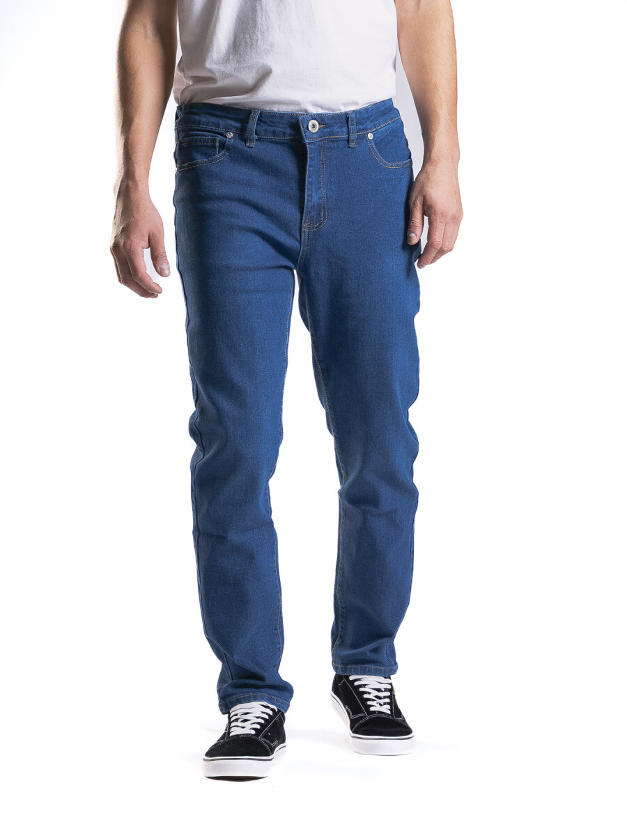Jean Regular Fit Largo 30 - Azul 