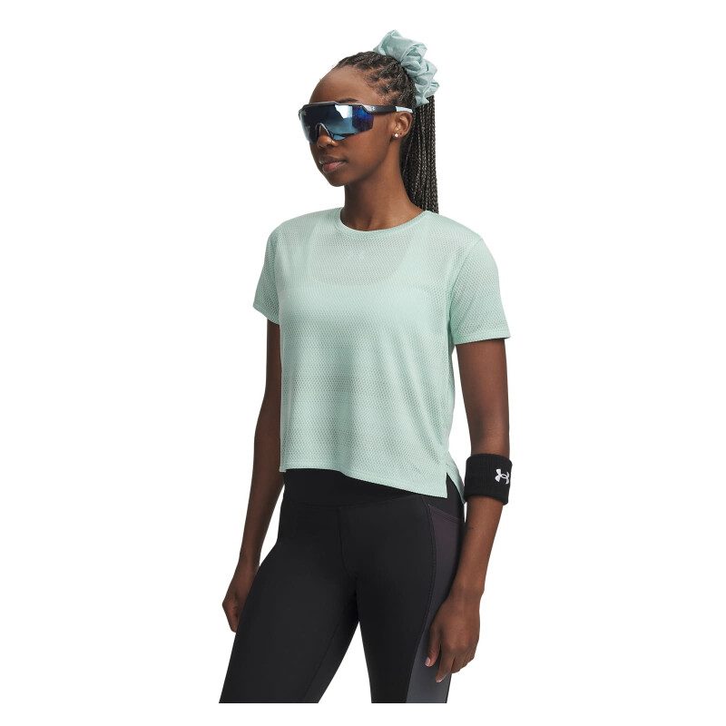 Remera UA Velociti Shortsleeve Mujer 6009540-703 Menta