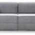 Sofa Sillón Cama Teddy Full Premium 3 Cuerpos Corderoy Gris 1