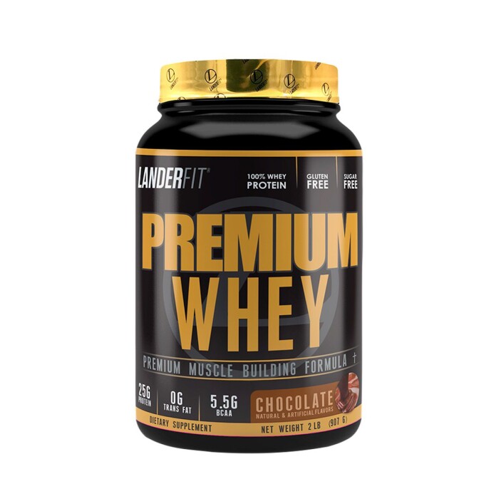 PREMIUM WHEY CHOCOLATE LANDERFIT FR. X 9 única