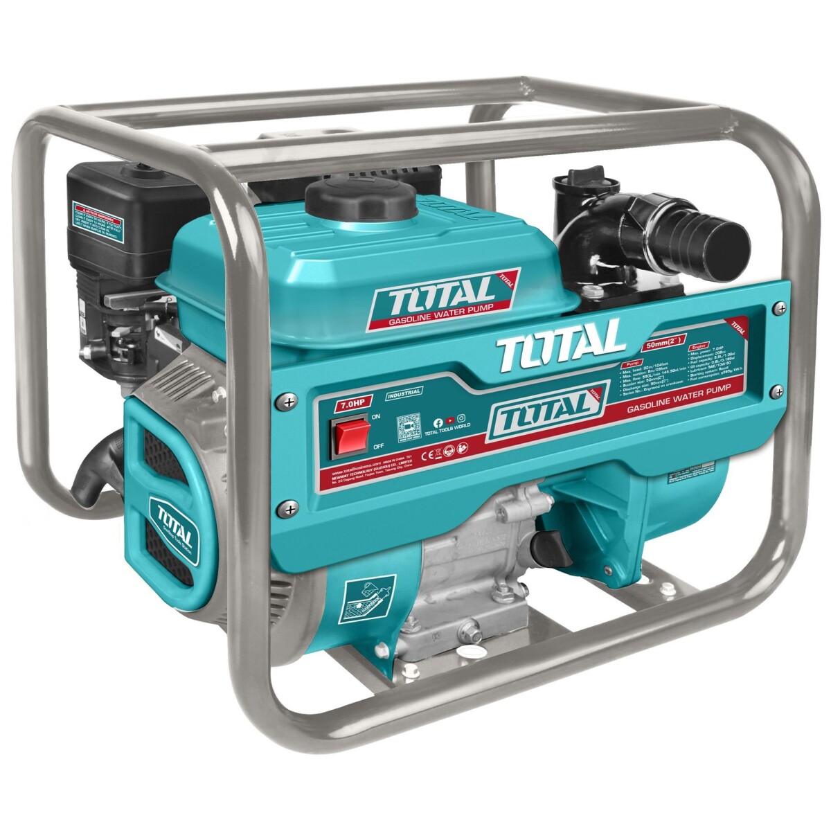 Motobomba A Nafta 7.0HP - 550 L/Min 