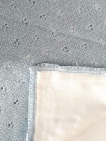 Rebozo micro polar celeste pastel Rebozo micro polar celeste pastel