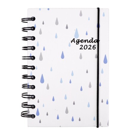 Agenda 2026 tapa dura con espiral Agenda 2026 tapa dura con espiral