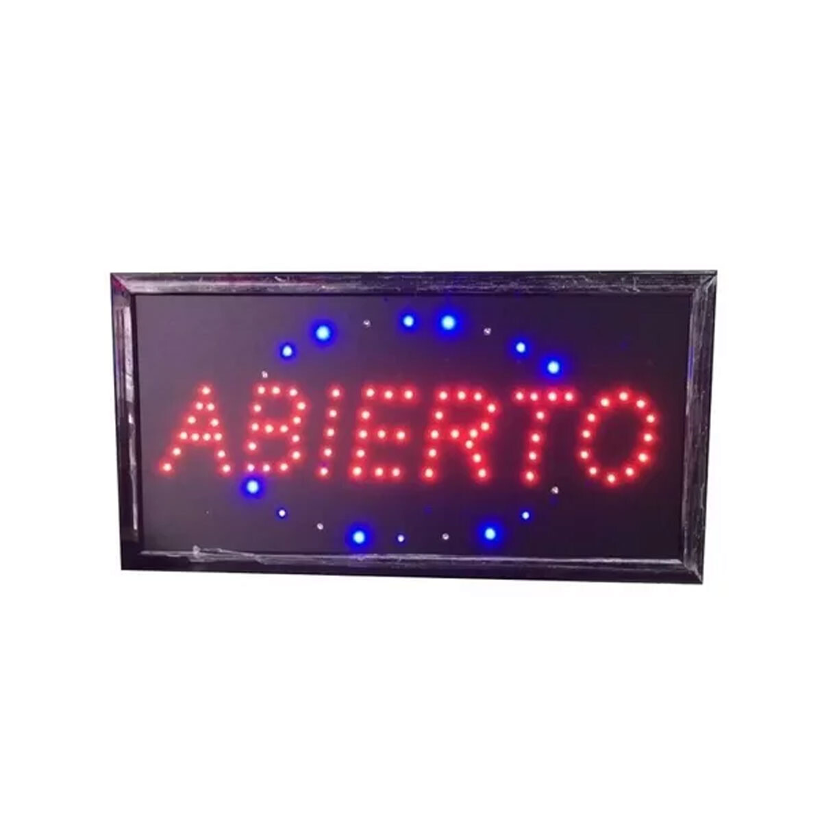 CARTEL LUMINOSO LED COMERCIAL ABIERTO — Woofer